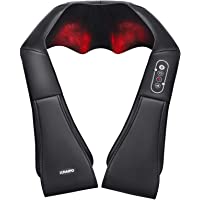 Naipo Masajeador de Cuello y Hombros Básico Shiatsu Masajeador Cervical con 3D Rotación y Función de Calor para…
